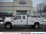 Oxford White Ford F350 Super Duty in 2010