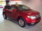 2008 Redfire Metallic Ford Edge Limited #24587871