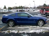 Sonic Blue Metallic Ford Mustang in 2005