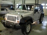 2010 Bright Silver Metallic Jeep Wrangler Unlimited Sport 4x4 #24588239