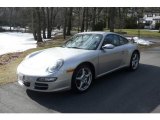 2006 Arctic Silver Metallic Porsche 911 Carrera Coupe #24588195