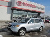 2008 Silver Blue Hyundai Santa Fe SE #24588538