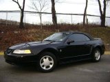 2000 Black Ford Mustang V6 Convertible #24589027
