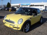 2003 Liquid Yellow Mini Cooper Hardtop #24693298