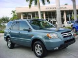 2006 Steel Blue Metallic Honda Pilot EX-L #24693276