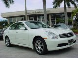 2006 Ivory White Pearl Infiniti G 35 x Sedan #24693284