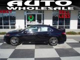 2009 Crystal Black Pearl Acura TSX Sedan #24589083