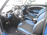 2007 Mini Cooper S Hardtop Pacific Blue/Carbon Black Interior
