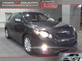 2009 Magnetic Gray Metallic Toyota Corolla S #24589258