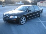 2007 Phantom Black Pearl Effect Audi A8 L 4.2 quattro #24589348