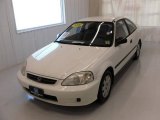 2000 Taffeta White Honda Civic DX Coupe #24589470