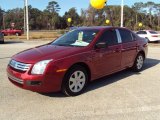 2007 Redfire Metallic Ford Fusion S #24589570