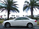 2007 Arctic White Mercedes-Benz CLK 350 Coupe #24753081