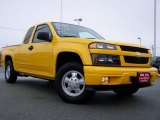 2007 Yellow Chevrolet Colorado LS Extended Cab #24753053