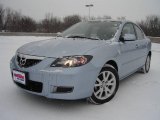 2008 Icy Blue Metallic Mazda MAZDA3 i Touring Sedan #24589606