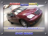 2008 Deep Crimson Crystal Pearlcoat Chrysler Pacifica Touring #24589687