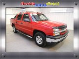 2006 Victory Red Chevrolet Avalanche LS #24589713