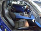 2009 Dodge Viper SRT-10 ACR Coupe Black/Blue Interior