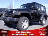 2010 Black Jeep Wrangler Sport 4x4 #24693527