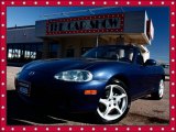 Midnight Blue Mica Mazda MX-5 Miata in 2001