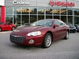 2005 Deep Red Pearl Chrysler Sebring Limited Coupe #24693659