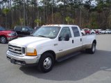 2000 Oxford White Ford F350 Super Duty Lariat Crew Cab Dually #24693844