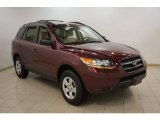 2009 Dark Cherry Hyundai Santa Fe GLS #24693885