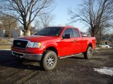 2008 Bright Red Ford F150 XLT SuperCab 4x4 #24753302