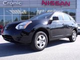 2009 Wicked Black Nissan Rogue S #24753396