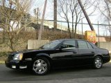 2002 Sable Black Cadillac DeVille DTS #24753450