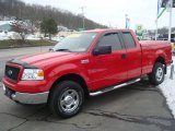 2005 Bright Red Ford F150 XLT SuperCab 4x4 #24753460