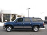 2002 Indigo Blue Metallic Chevrolet Suburban 1500 LT 4x4 #24753544