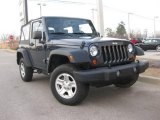 2007 Steel Blue Metallic Jeep Wrangler X 4x4 #24874909