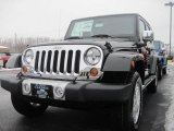 2010 Black Jeep Wrangler Unlimited Sahara 4x4 #24875004