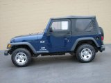 2003 Patriot Blue Jeep Wrangler X 4x4 #24874890