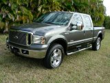 2006 Dark Shadow Gray Metallic Ford F250 Super Duty Lariat Crew Cab 4x4 #24898878