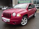 2007 Inferno Red Crystal Pearlcoat Jeep Compass Limited #24901093