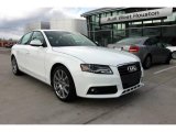 2010 Ibis White Audi A4 2.0T Sedan #24901252