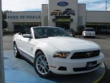 2010 Performance White Ford Mustang V6 Premium Convertible #24901058