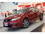 2010 Spicy Red Kia Forte Koup EX #24901139