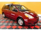 2010 Salsa Red Pearl Toyota Sienna LE #24945261