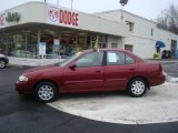 2001 Inferno Red Nissan Sentra GXE #24945227