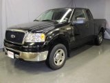 2007 Black Ford F150 XLT SuperCab 4x4 #24945201