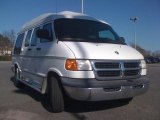 2001 Bright White Dodge Ram Van 1500 Passenger Conversion #24944919