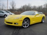2007 Velocity Yellow Chevrolet Corvette Coupe #24945336