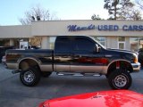 2000 Black Ford F250 Super Duty Lariat Extended Cab 4x4 #24945176