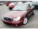 2005 Ruby Red Hyundai Sonata GLS V6 #24999590