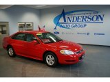 2009 Victory Red Chevrolet Impala LT #24999504