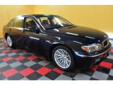 2003 Orient Blue Metallic BMW 7 Series 745Li Sedan #24999422