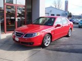 2007 Laser Red Saab 9-5 2.3T Sedan #24999410